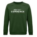 Sweat sans Capuche Logo ITC VERT