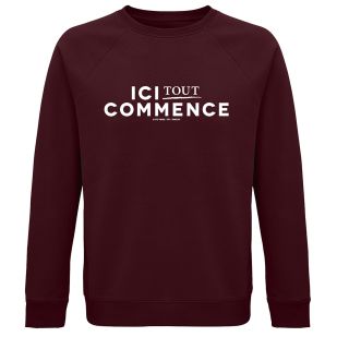 Sweat sans Capuche Logo ITC BORDEAUX
