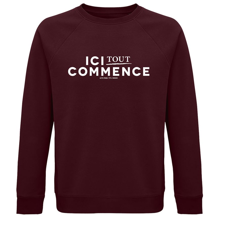 Sweat sans Capuche Logo ITC BORDEAUX