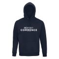 Sweat à Capuche Logo ITC BLEU MARINE