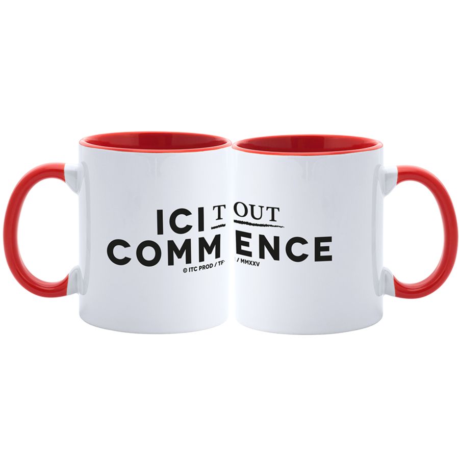 Mug Bicolore BLANC et ROUGE ITC