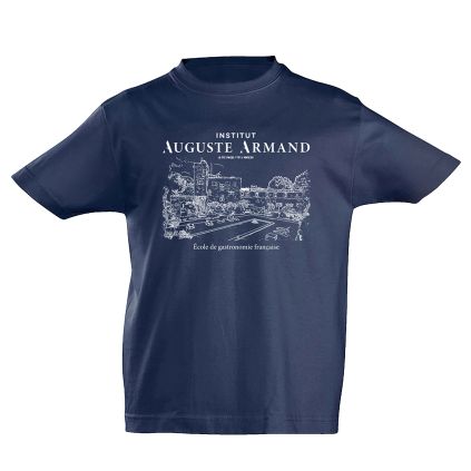 T-shirt Enfant Institut Auguste Armand BLEU MARINE