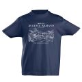 T-shirt Enfant Institut Auguste Armand BLEU MARINE