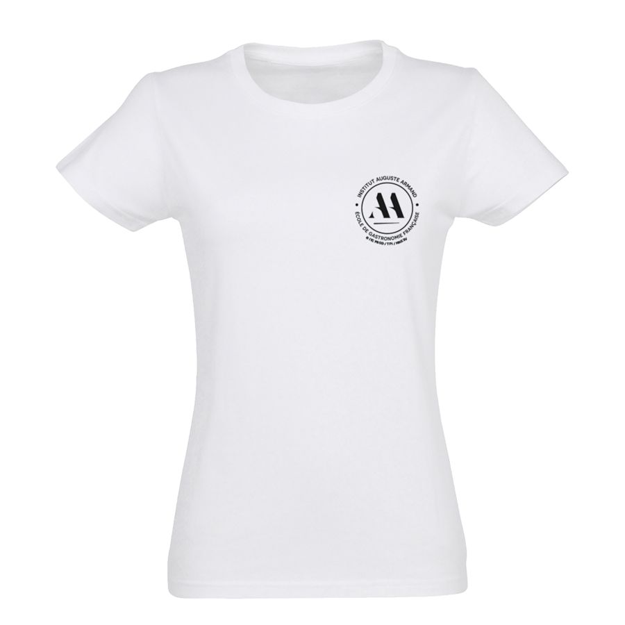 T-shirt Femme Auguste Armand - Blanc