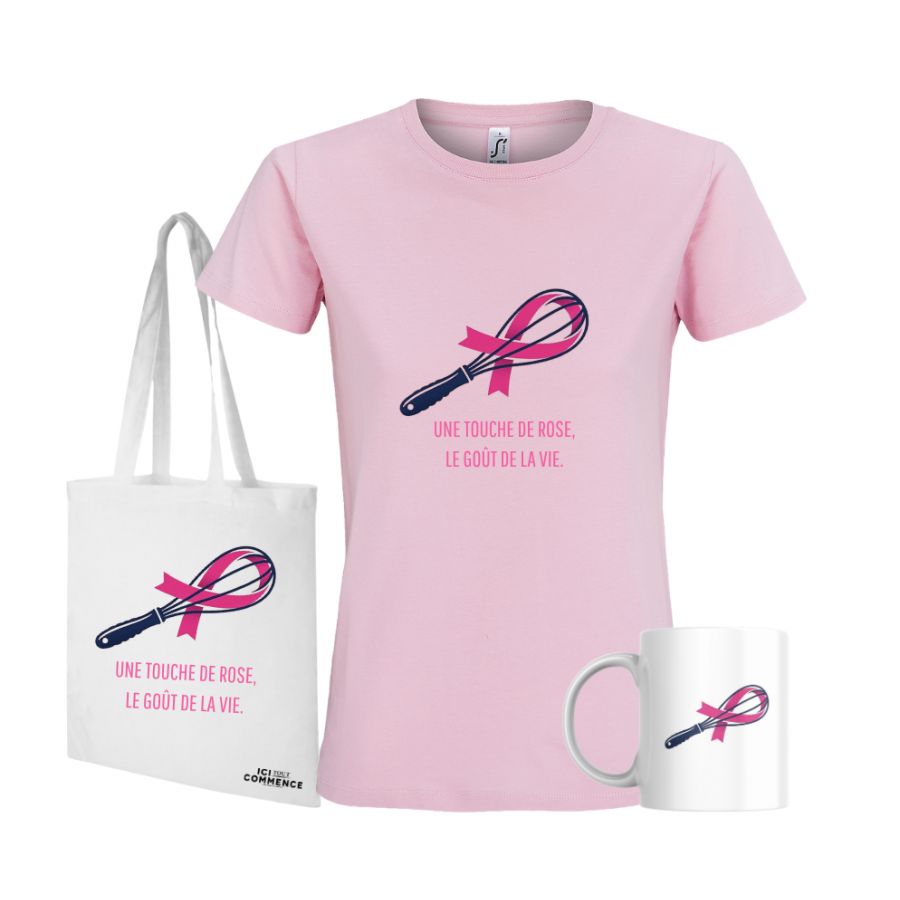 Pack Une Touche de Rose, le Goût de la Vie