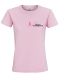 Tee-shirt Rose Ruban ITC - Femme