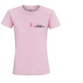Tee-shirt Rose Ruban ITC - Femme